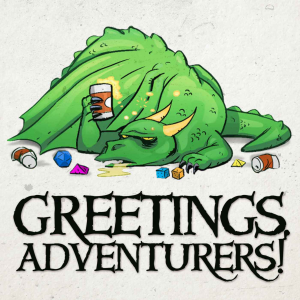 Greetings Adventurers - Dungeons and Dragons 5e Actual Play-logo