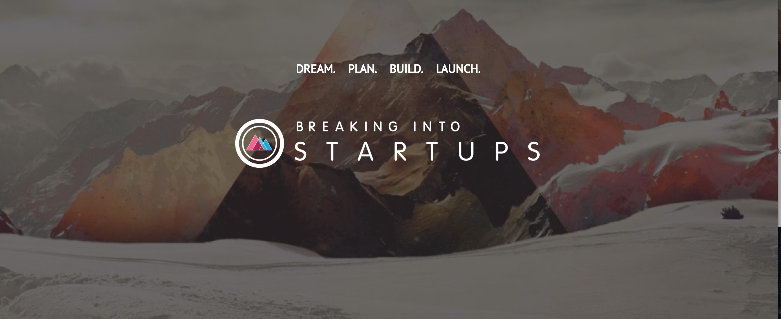Breaking Into Startups