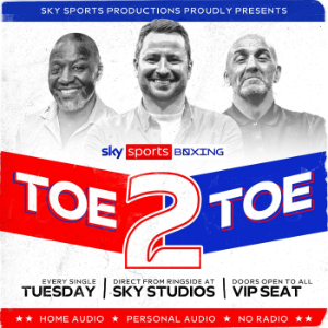 Ringside Toe2Toe Boxing Podcast-logo