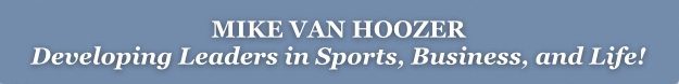 Monday Morning Moments with Mike Van Hoozer