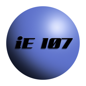 THE NEW iE 107 - PLAYiN' WHAT?!-logo