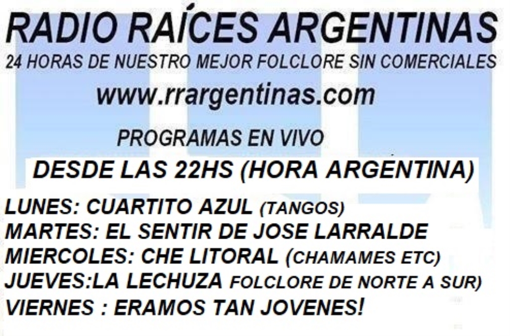 Radio Raices Argentinas Free Radio TuneIn
