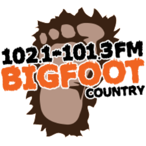 Bigfoot Country 102.1 & 101.3-logo