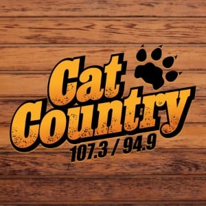 Cat Country 107.3 and 94.9-logo