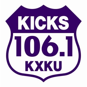 Kicks Country 106.1-logo