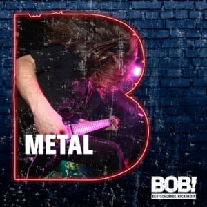 RADIO BOB! Metal-logo