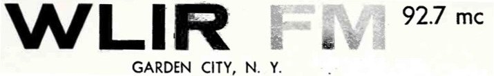 WLIR FM 92.7