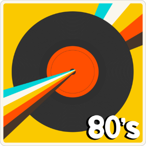 100% 80's - Radios 100FM-logo