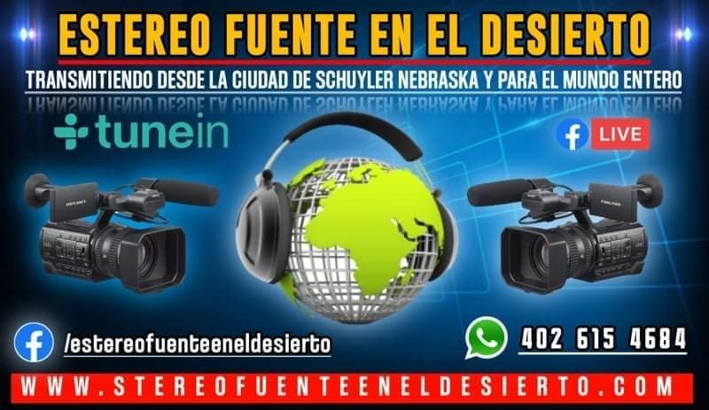 Estereo Fuente en el desierto