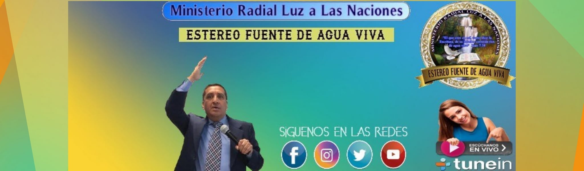 Estereo Fuente De Agua Viva