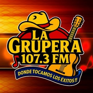 La Grupera 107.3 fm-logo