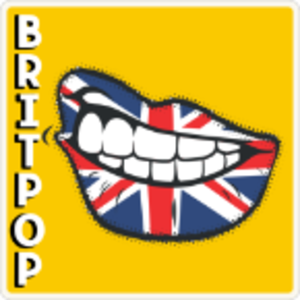 100% Brit Pop – Radios 100FM-logo