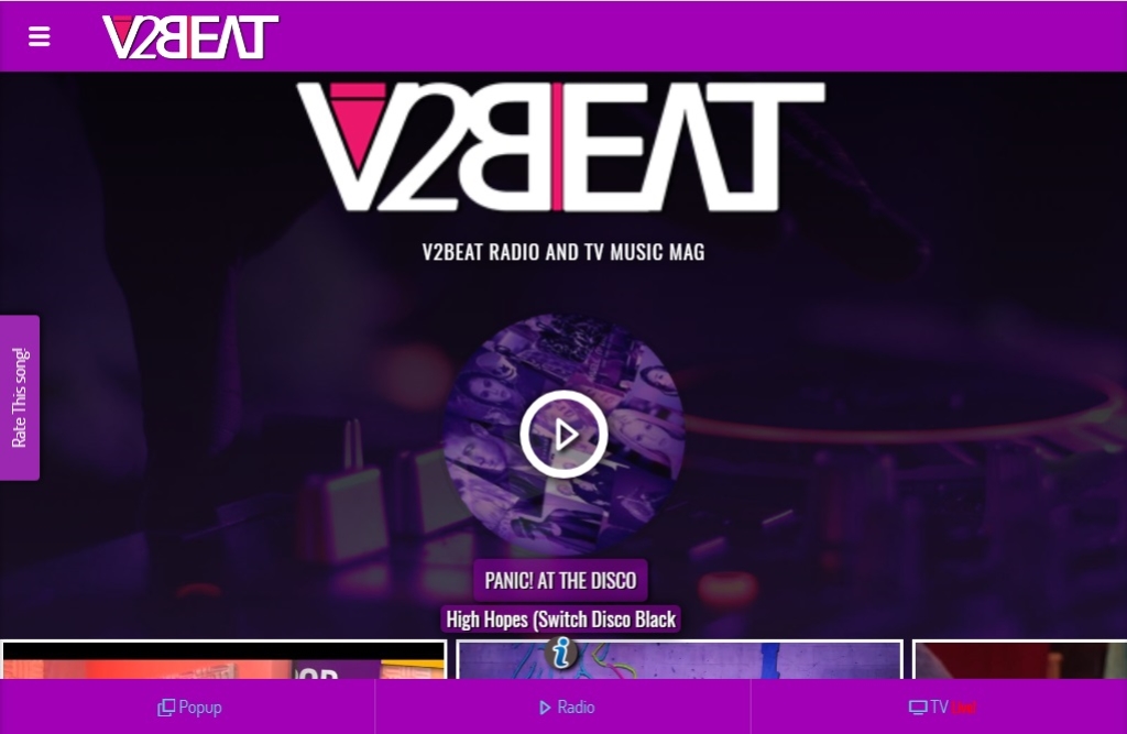 V2BEAT RADIO TV