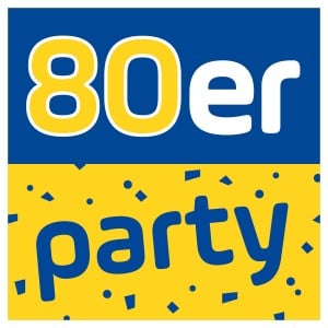 ANTENNE BAYERN 80er Party-logo