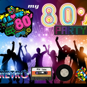 MY 80'S PARTY-logo