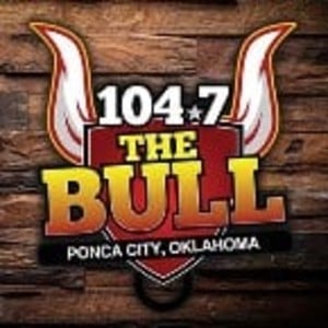 104.7 The Bull-logo