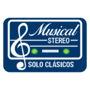 musical stereo-logo