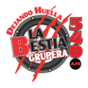 LA BESTIA GRUPERA 540 AM VALLE DE MEXICOCDMX-logo