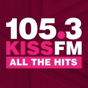 105.3 KISS FM-logo