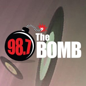 98.7 The Bomb-logo