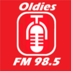 Oldies FM 98.5 STEREO live Channel Radio The Spanish-logo