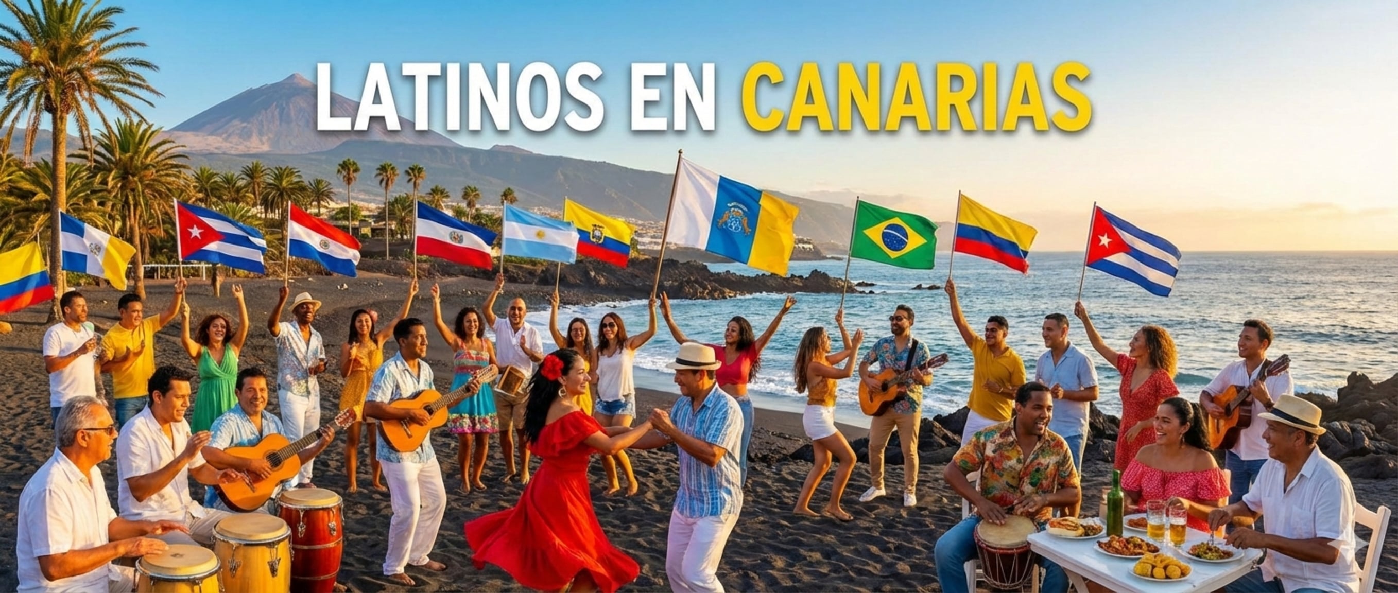 Latinos En Canarias
