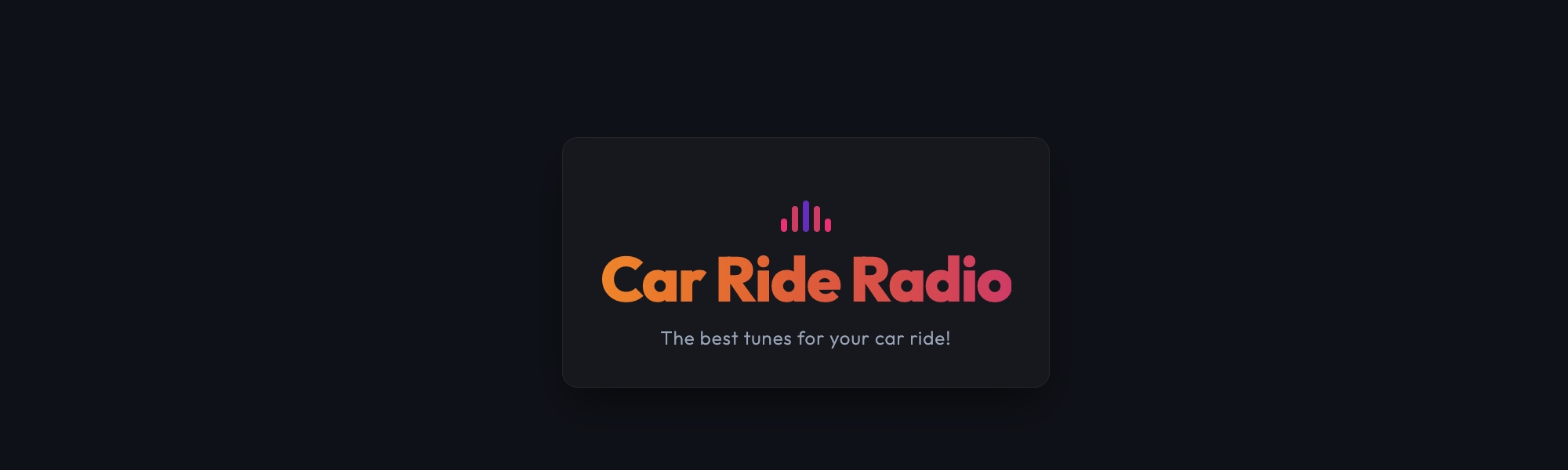 Car Ride Radio