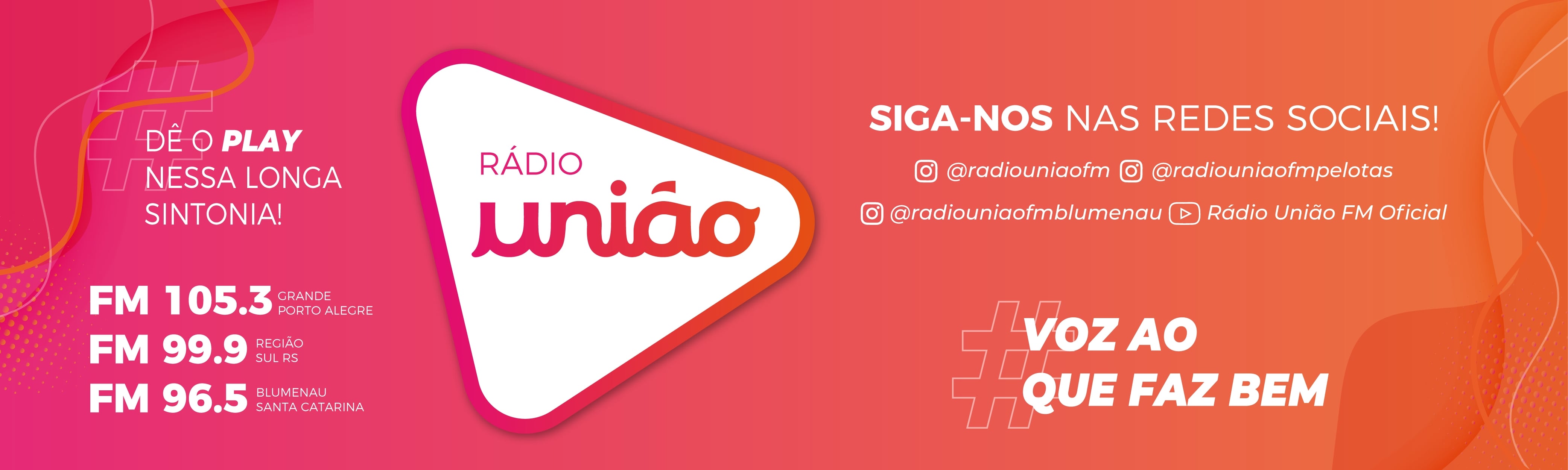 Rádio União FM 96.5 - BLUMENAU