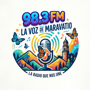 98.3 FM La Voz De Maravatio-logo