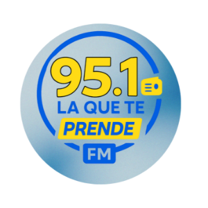 95.1 FM La Que Te Prende-logo