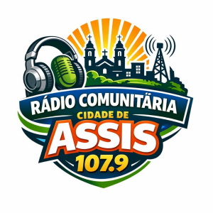 Associação Rádio Comunitária Cidade de Assis | 107,9 FM-logo