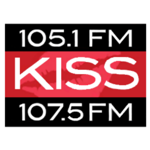 KISS 105.1, 107.5-logo
